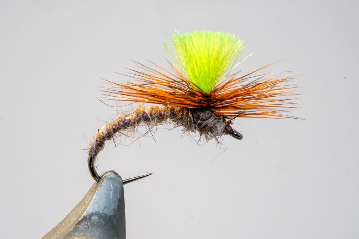 klinkhammer dry fly for trout and grayling fishing