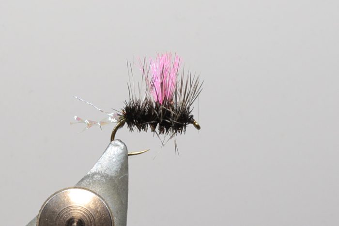9 Hi-Viz Sparkle Gnat Dry Flies - Post Free! - Image 2